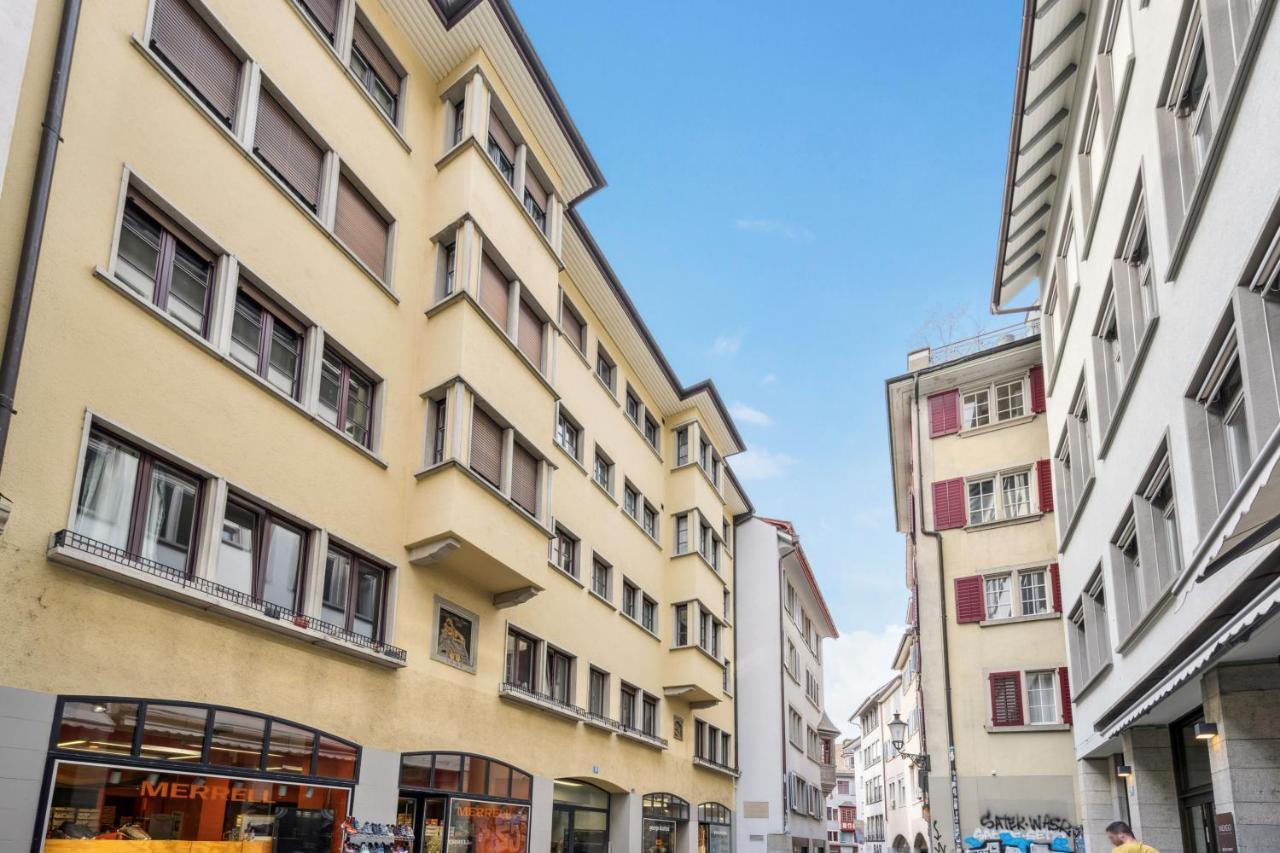 Muenstergasse Zurich Old Town Appartement Buitenkant foto