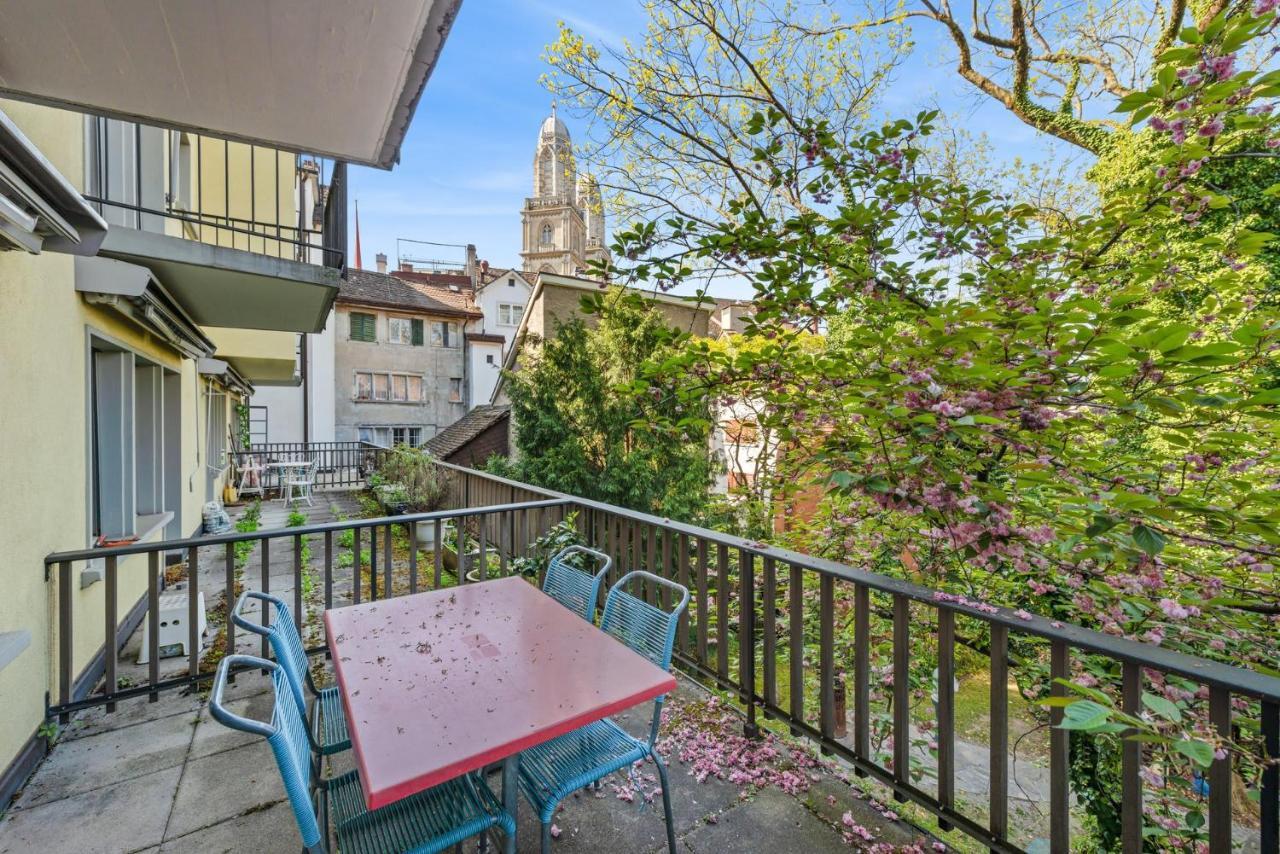 Muenstergasse Zurich Old Town Appartement Buitenkant foto